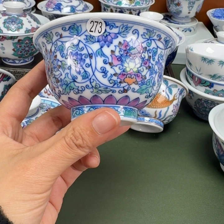 沙沙手工手绘茶具273