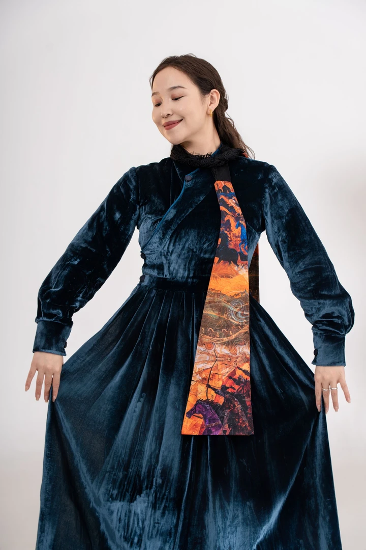 蕾丝款丝巾游牧穿搭单品民族复古风