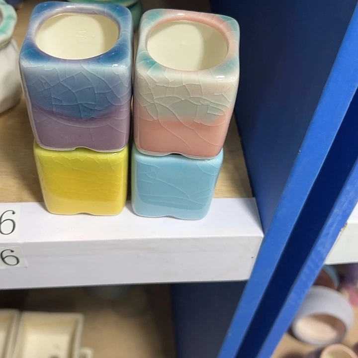 微瑕陶瓷花盆满9.9发