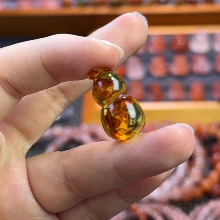 南红玛瑙未镶嵌珠宝半成品葫芦