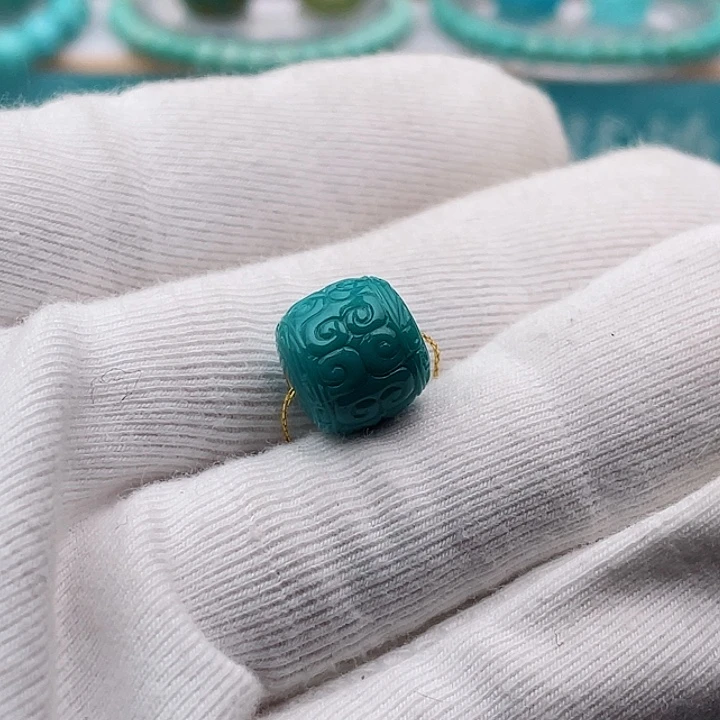 未镶嵌绿松石11.5m m