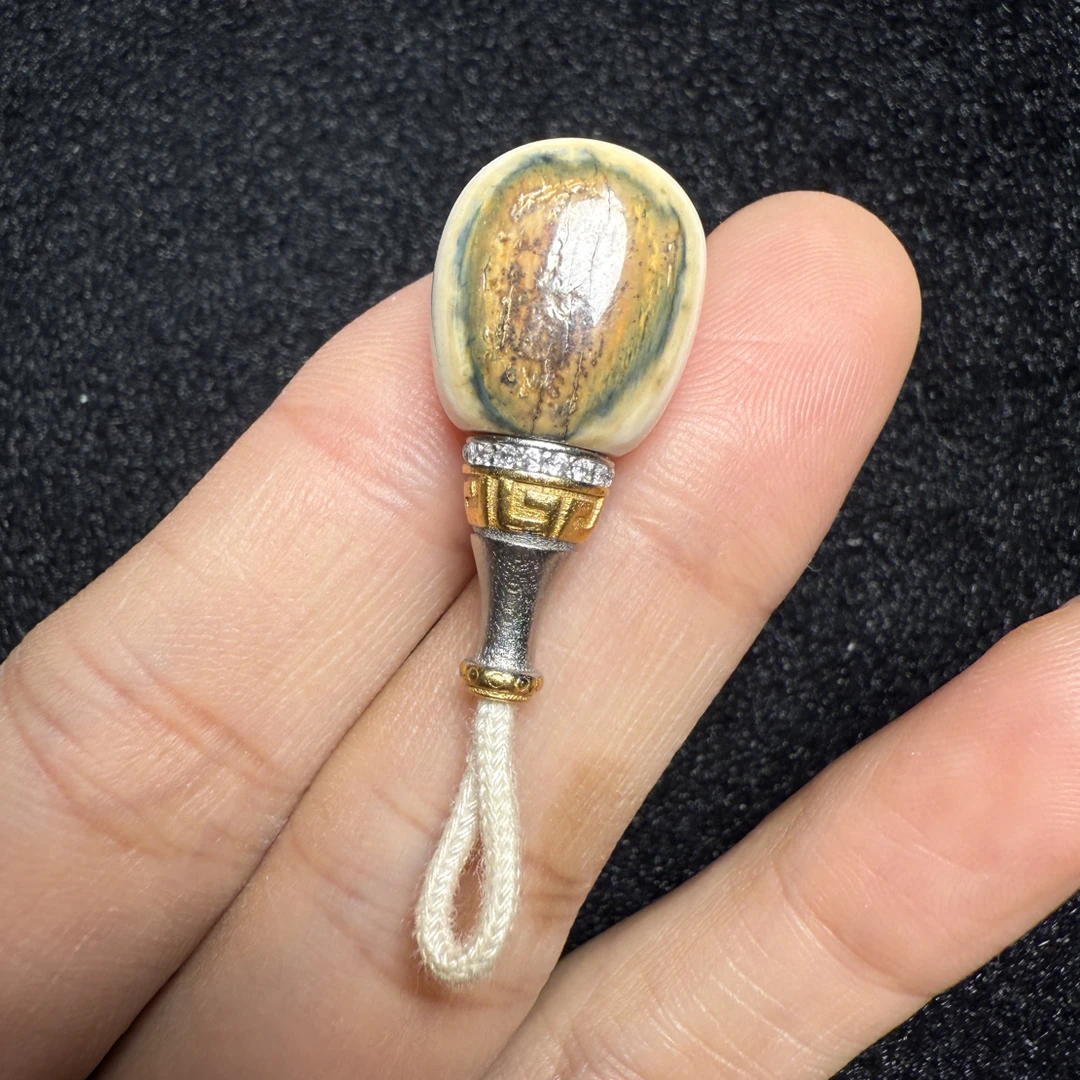 F1108猛犸象牙蓝皮分体三通胖墩三通12.8*20mm