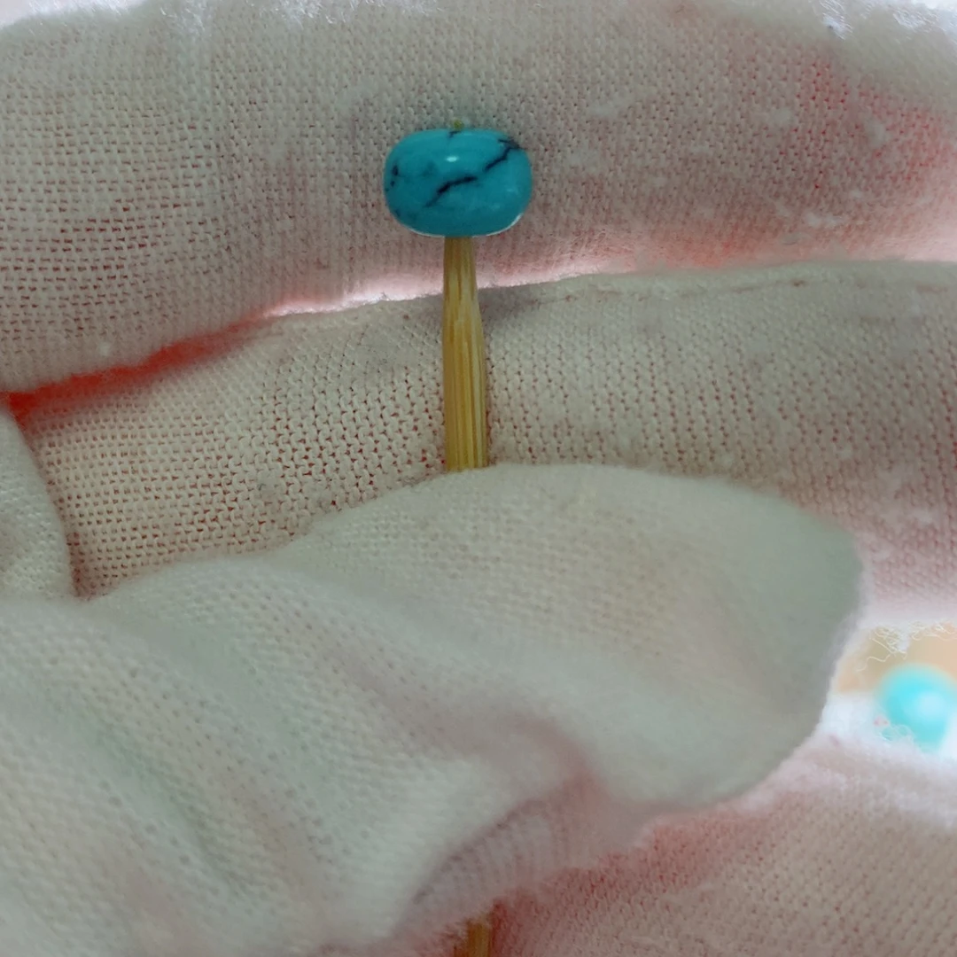 绿松石未镶嵌挂件