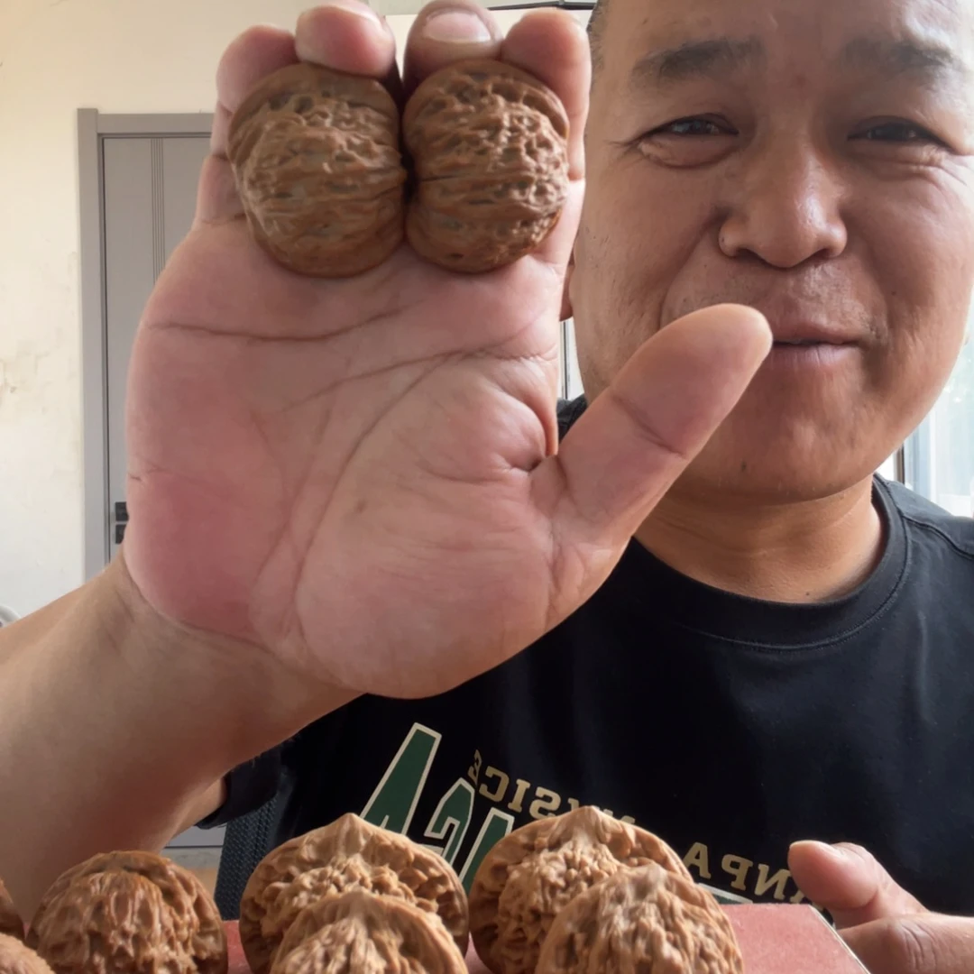 沉***金文玩核桃吊坠磨盘415