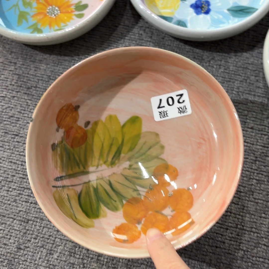 景德镇手绘高温釉下彩陶瓷茶具