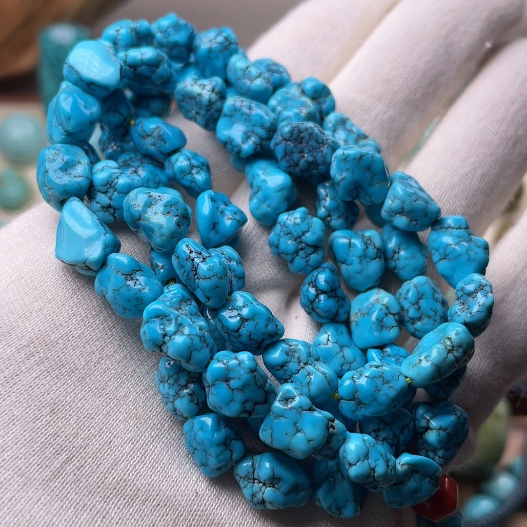 绿松石未镶嵌珠宝半成品