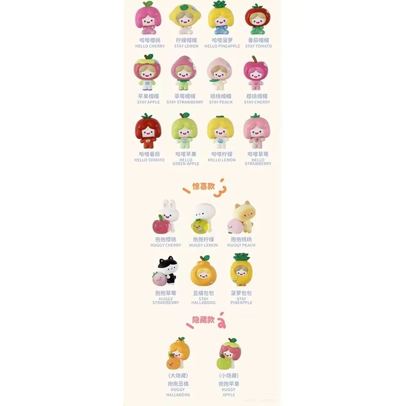 【拆盒拆袋】独角兽rico初代萌粒果果派对系列萌粒u粒盲盒