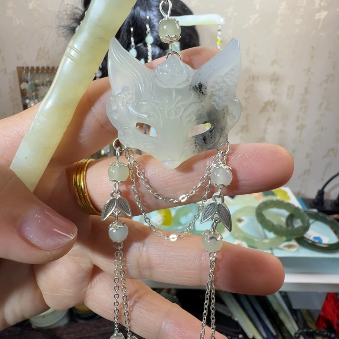 未镶嵌岫玉发簪福利款两个包邮