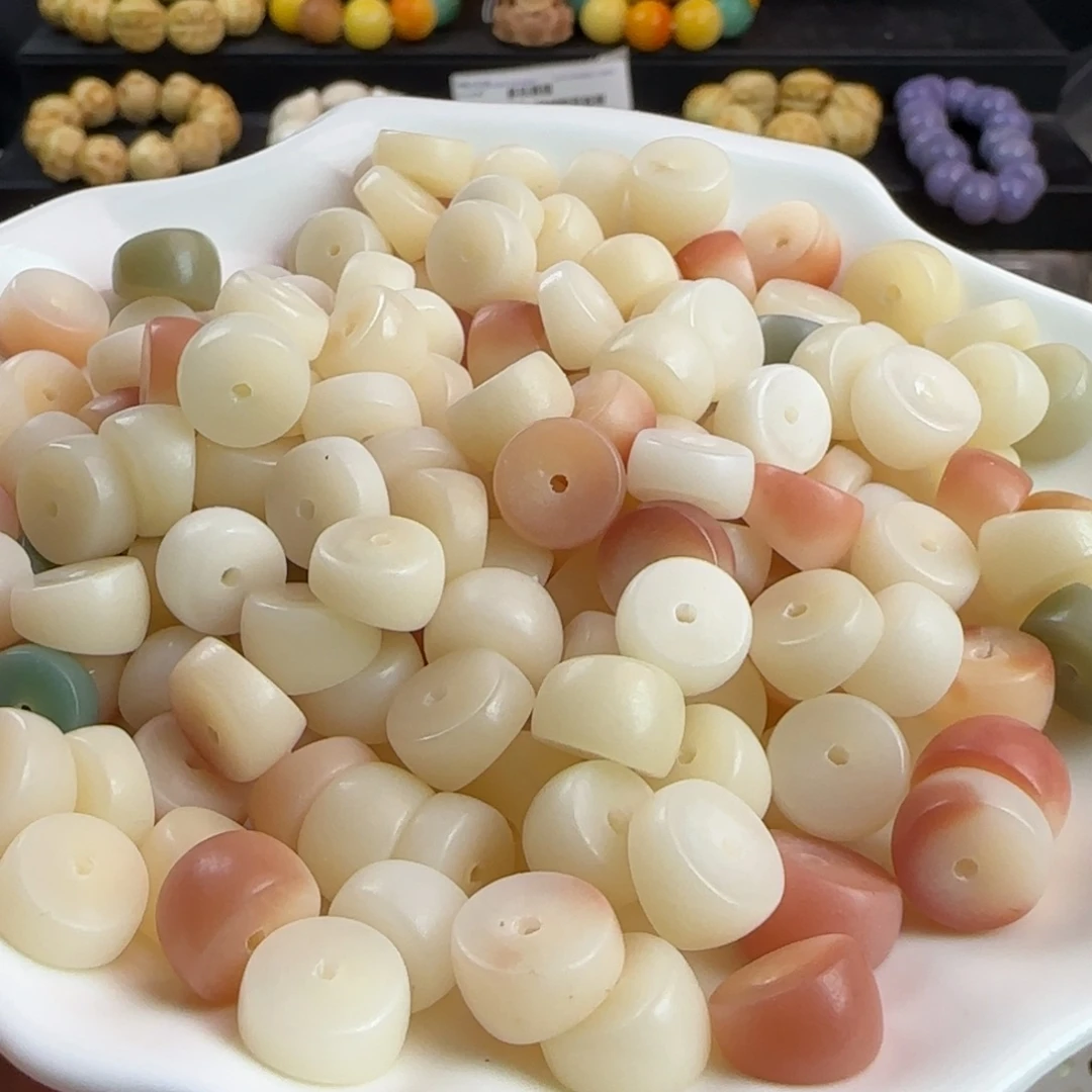 菩提根/象牙果手串微瑕疵卡11-12大肠200颗