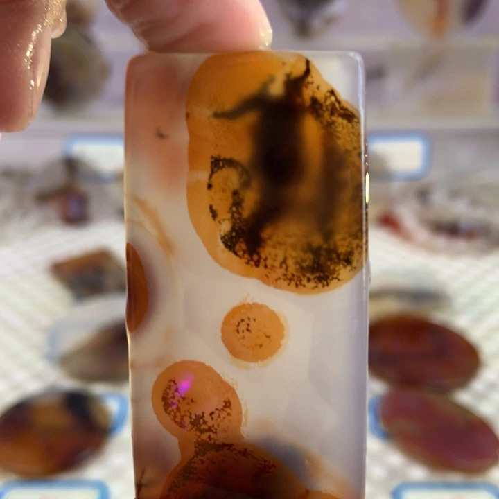 玛瑙/玉髓颈饰合金