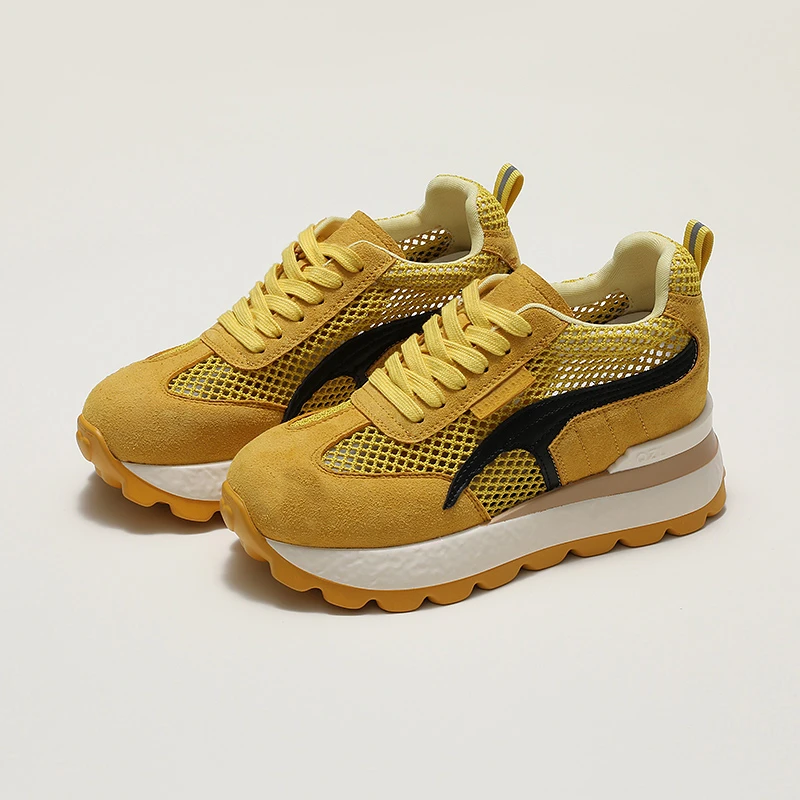 增高深口夏季休闲低跟时尚休闲鞋休闲鞋沙丘废土风