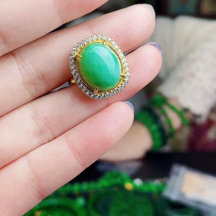 翡翠银S925镶嵌颈饰多样性