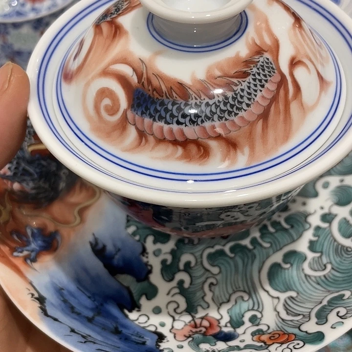 陶摆件景德镇陶瓷主人杯1233