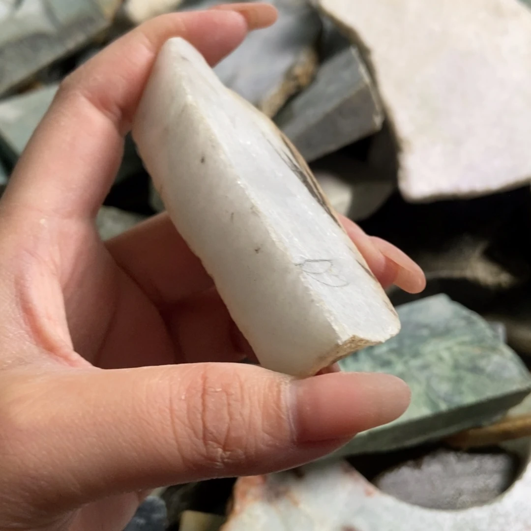 翡翠未镶嵌挂件天然翡翠