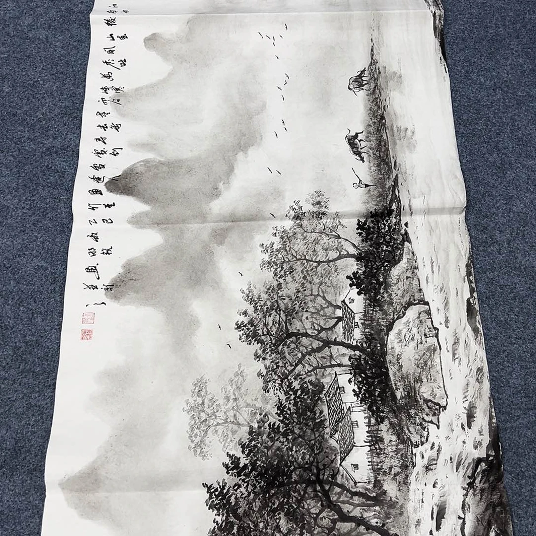 国画纯手绘作品欣赏