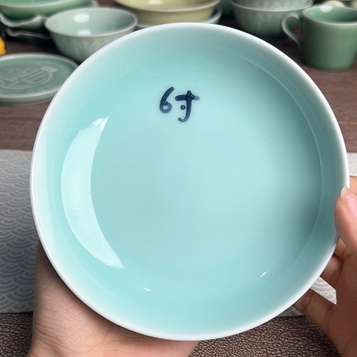 龙泉云间青瓷小米茶器