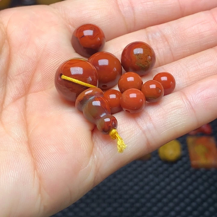 未镶嵌战国红玛瑙/玉髓