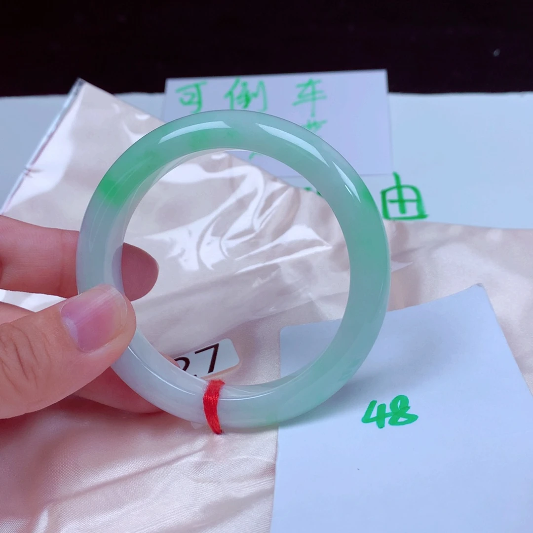 未镶嵌手镯翡翠缅甸天然A货翡翠54.4
