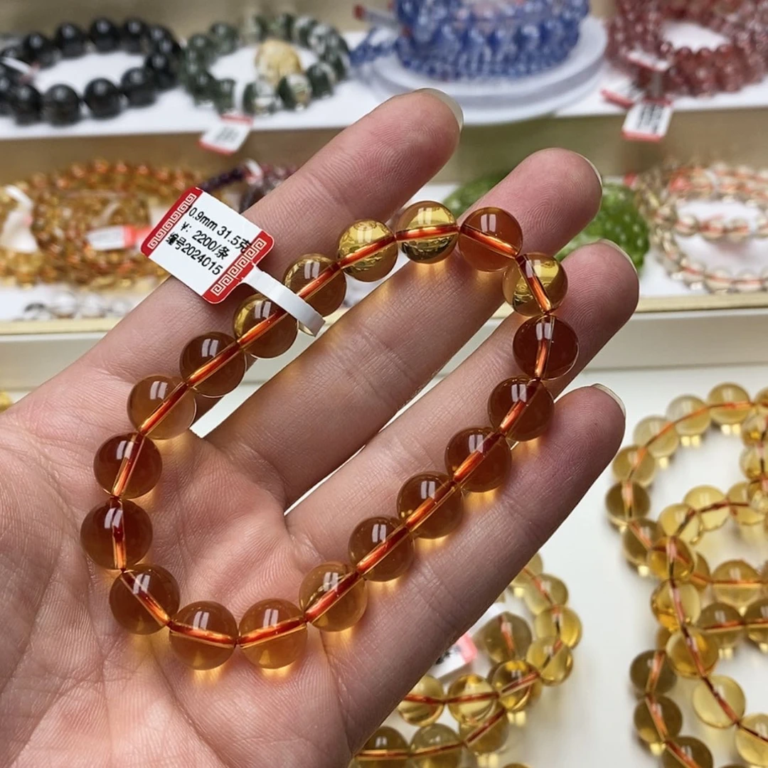 【闪购商品】黄晶手链未镶嵌小*&天然黄水