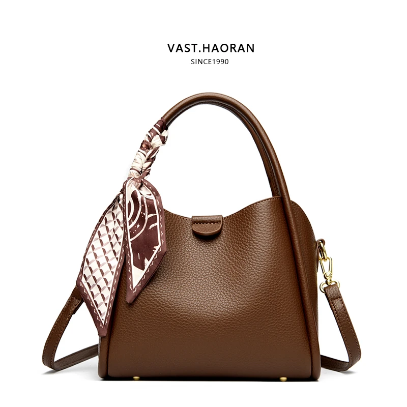 时尚女包单肩斜挎包经典肩包百搭通勤款式女包 2806豆蔻色