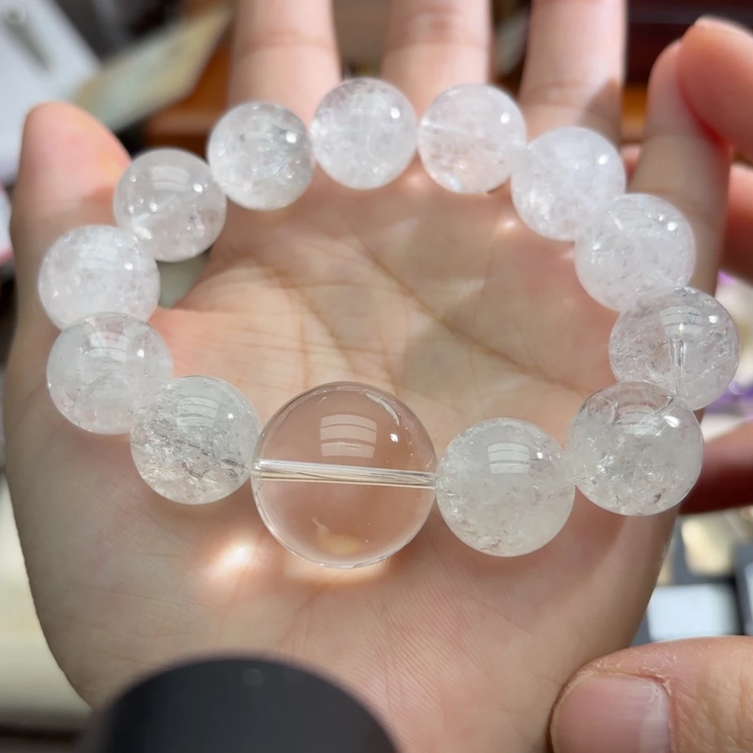 未镶嵌手链水晶白阿塞