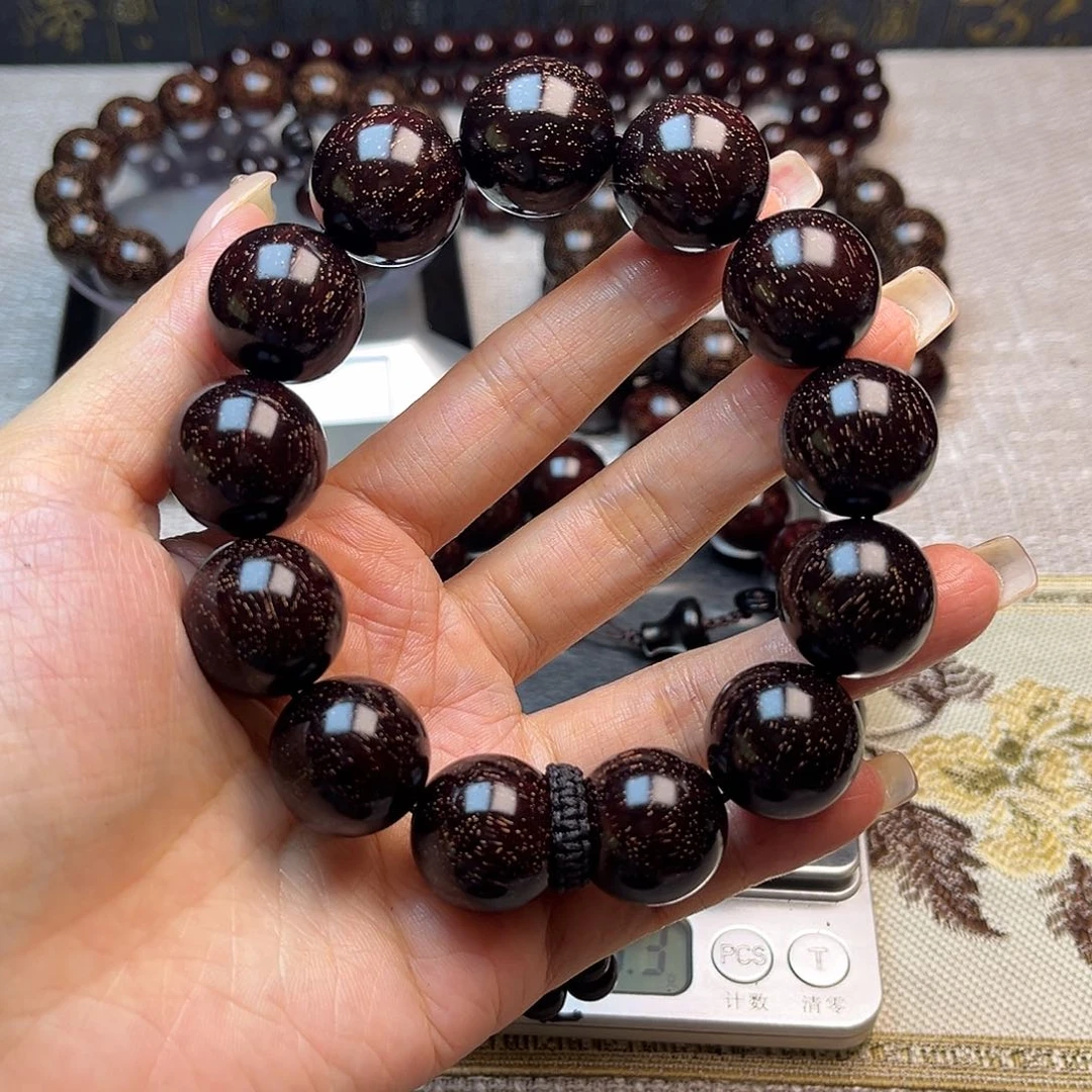 檀香紫檀（小叶紫檀）1.8 13颗满星