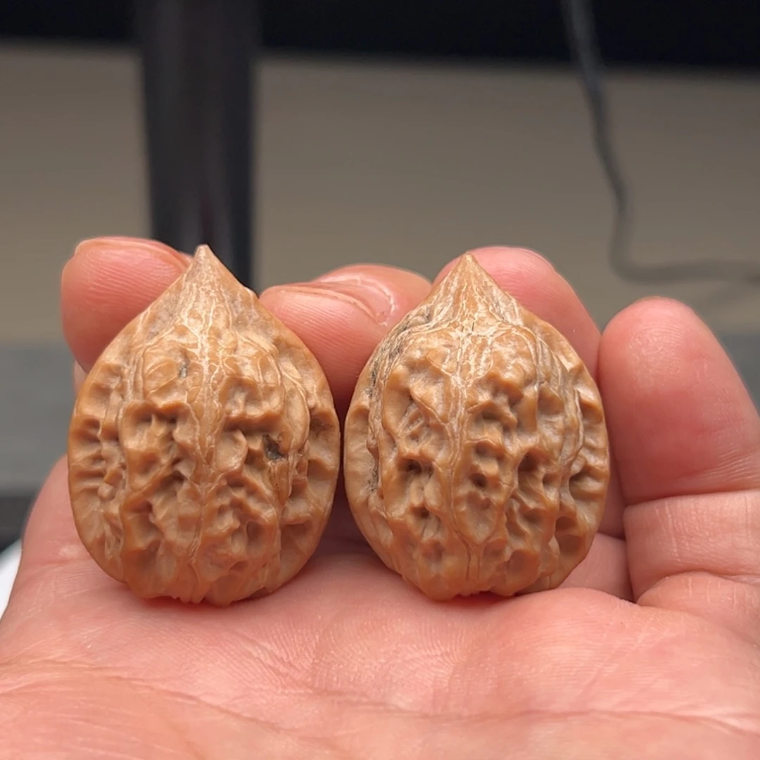 把件文玩核桃迷你鸡心