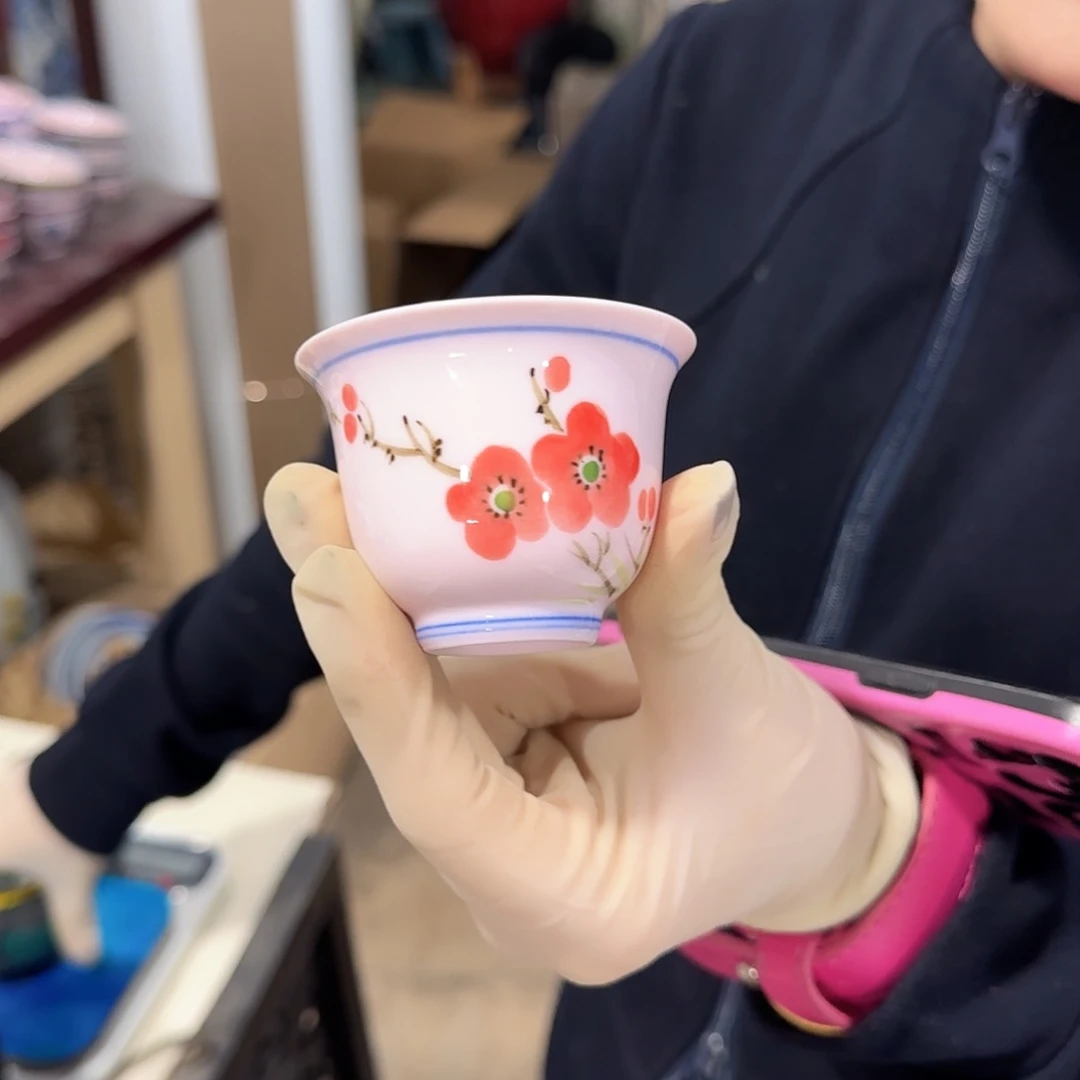 瓷摆件//////景德镇陶瓷瓷器。杯