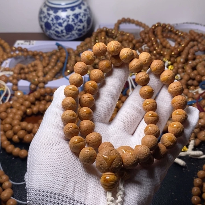 局***生尼泊尔凤眼菩提手串
