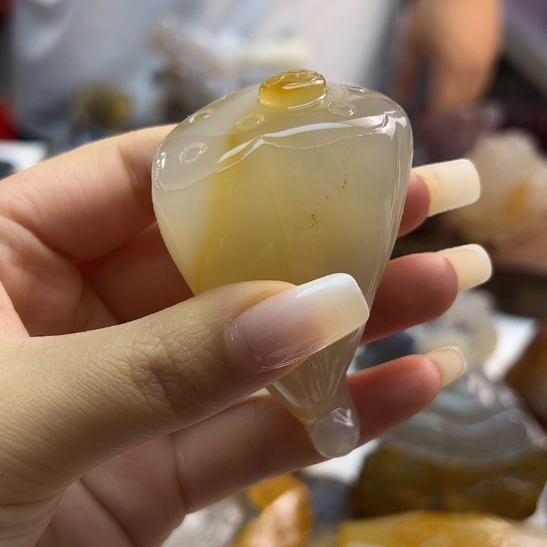 玛瑙/玉髓未镶嵌颈饰