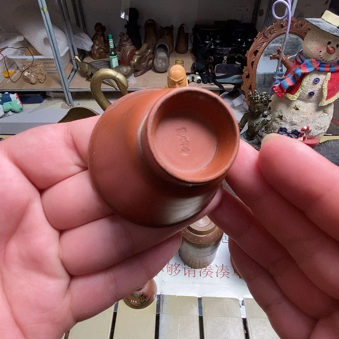 备前茶具默认微瑕不退不换看好在拍