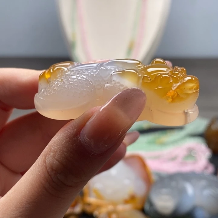 玛瑙/玉髓未镶嵌颈饰玛瑙