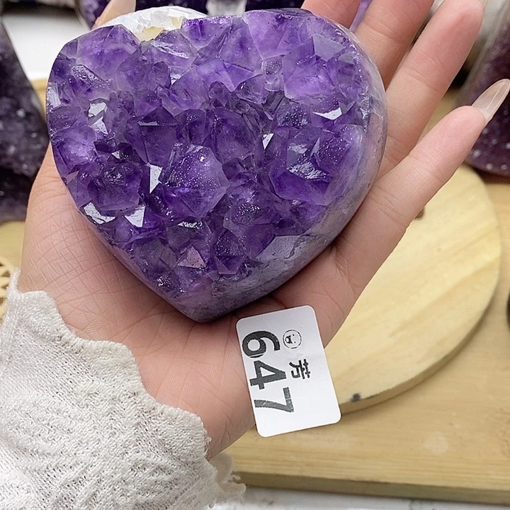 紫晶大型摆件（非配饰）未镶嵌