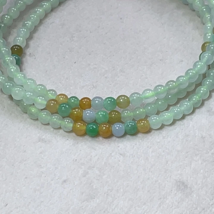 翡翠银S925镶嵌颈饰