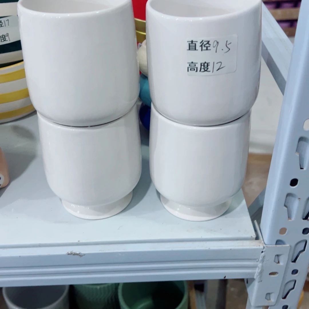 有孔，陶瓷花盆满10米包邮发货