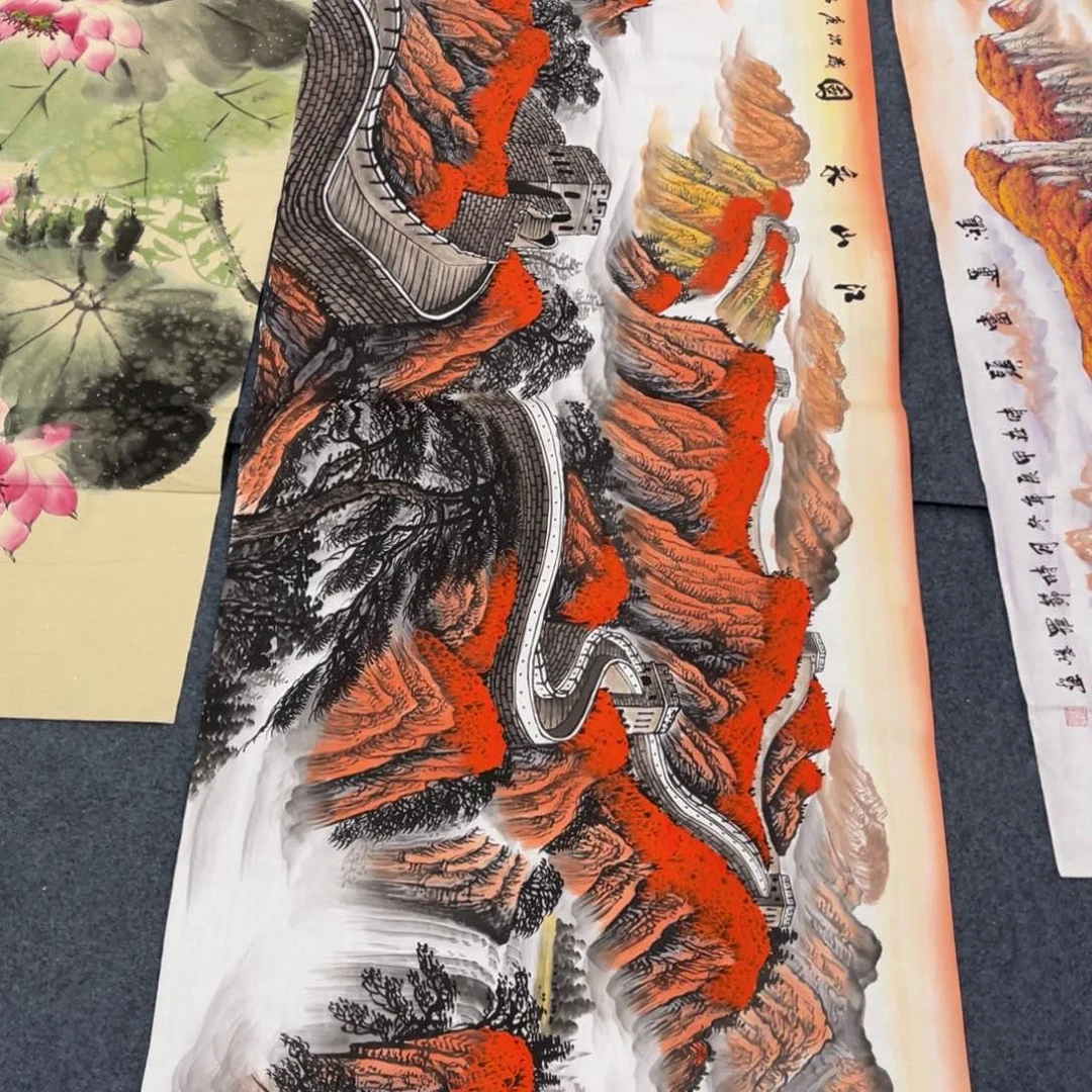 国画处理作品看好再拍哦