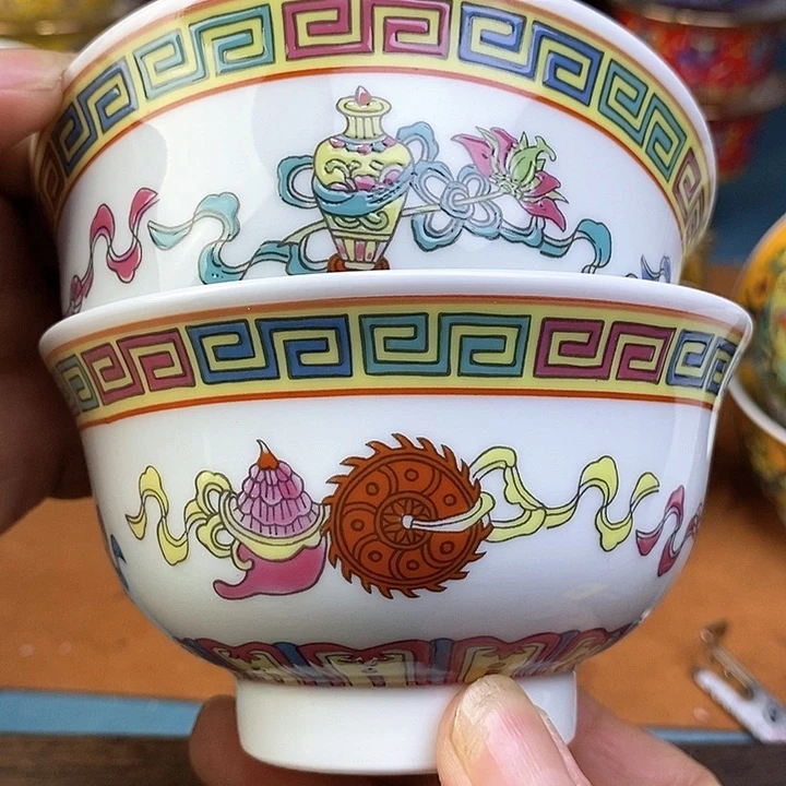 景德镇陶瓷藏式茶碗