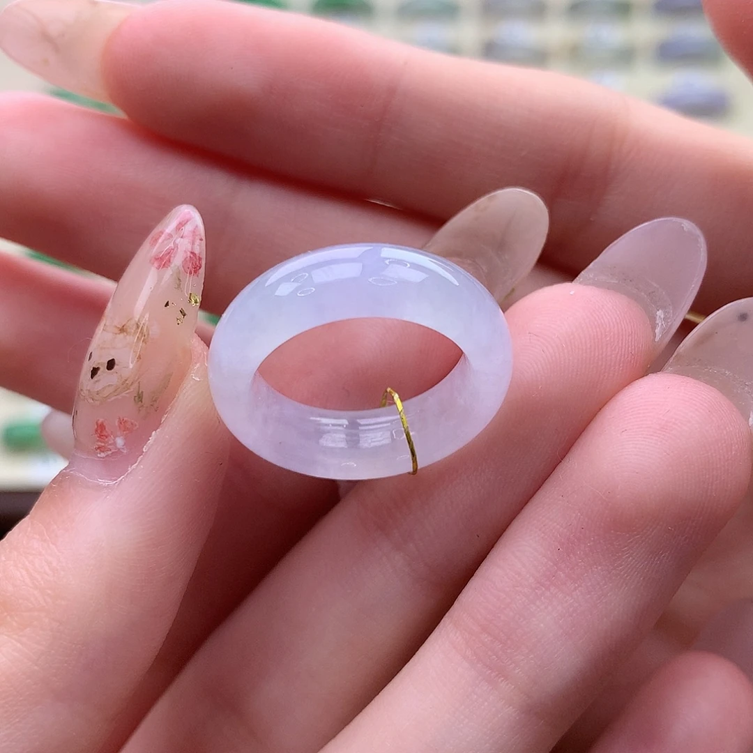 翡翠未镶嵌戒圈港11