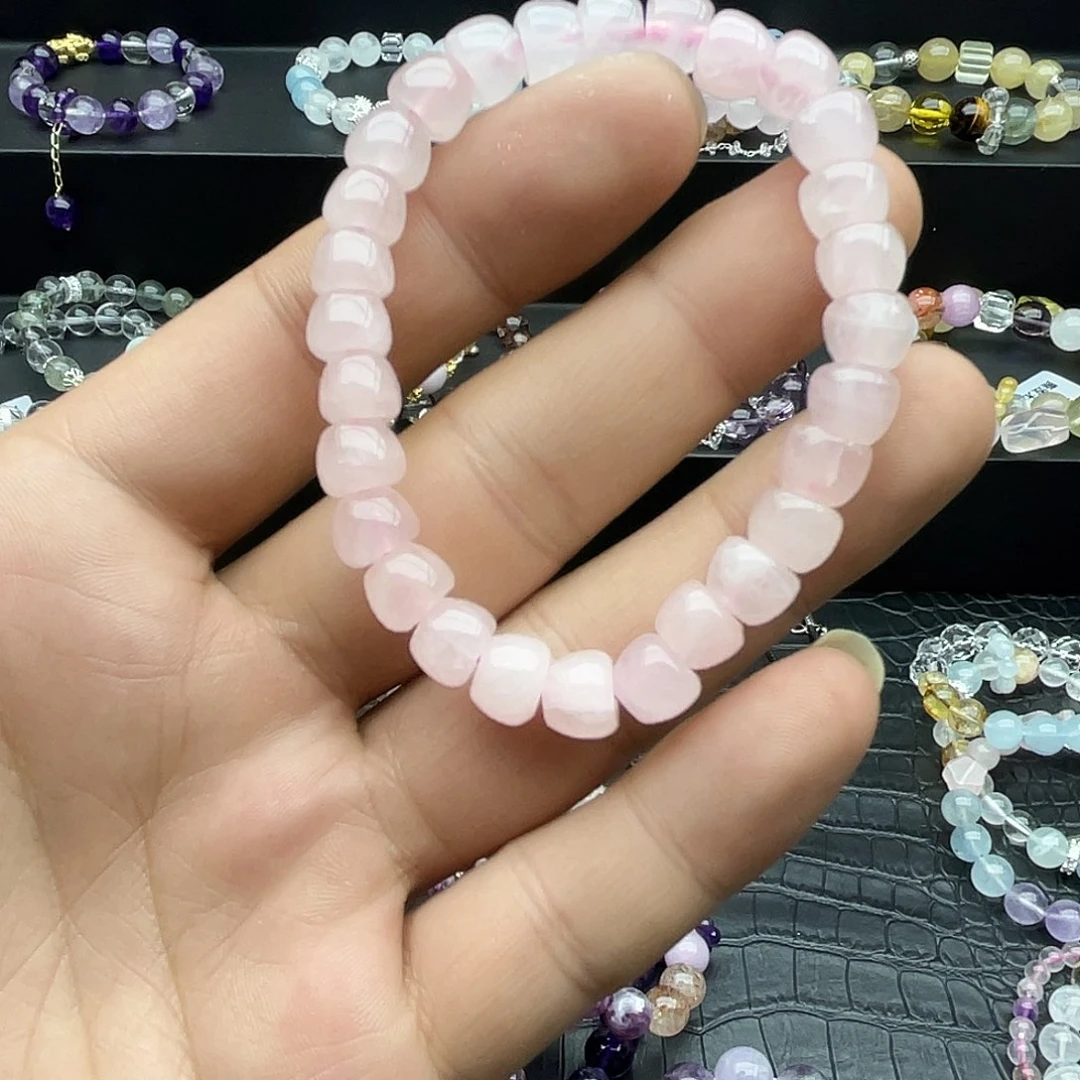 水晶手链未镶嵌粉水晶