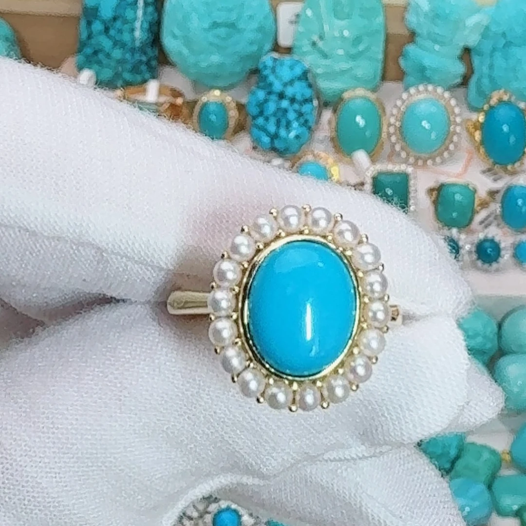 绿松石未镶嵌珠宝奇石