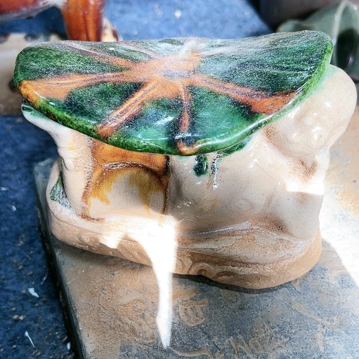 瓦当摆件摆件茶桌茶台陶瓷