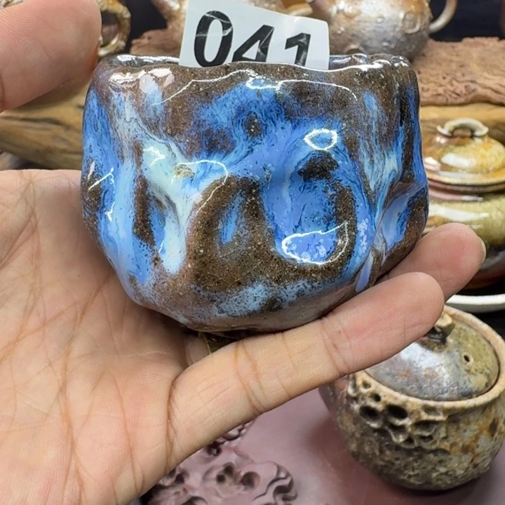 清仓杨树手作手捏主人杯