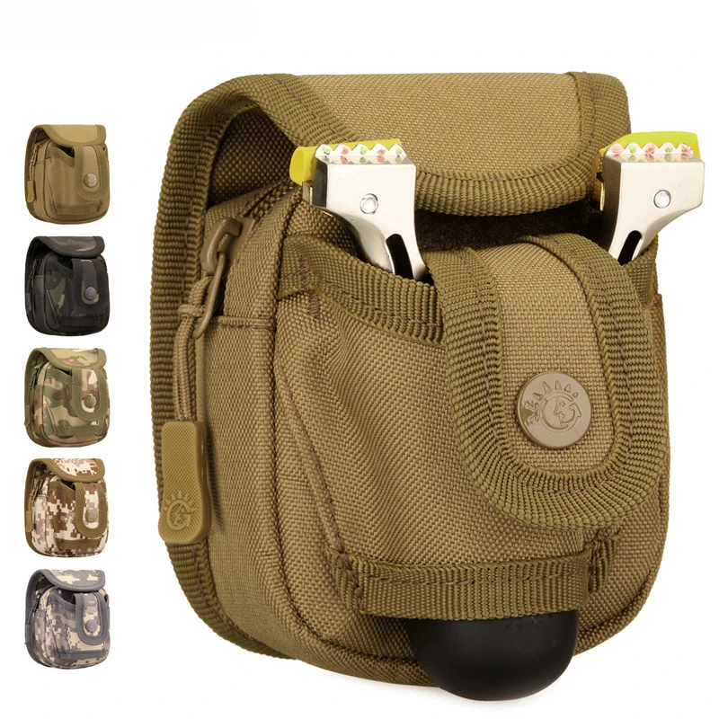 户外弹弓包钢珠副包多功能休闲耐磨迷你腰包挂包便携式杂物收纳包