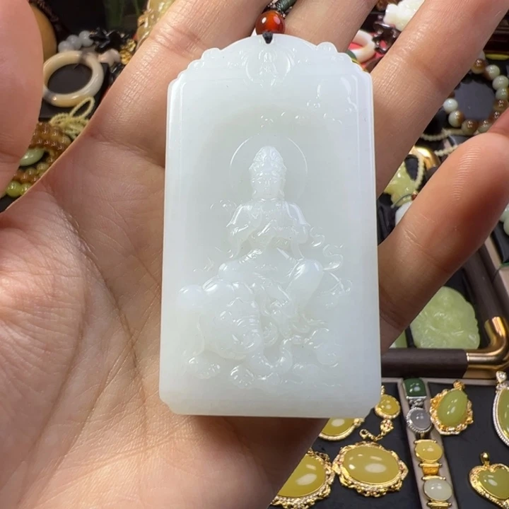 和田玉（白玉）未镶嵌颈饰