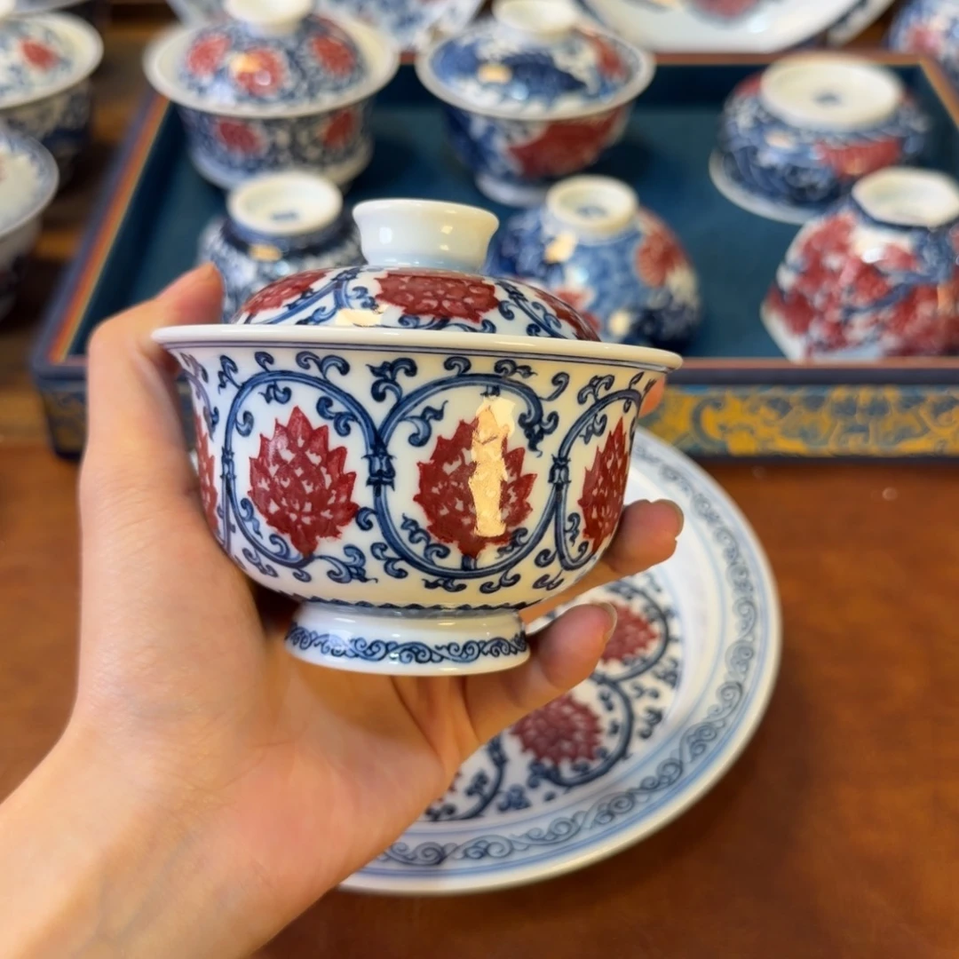摆件景德镇茶器百宝箱