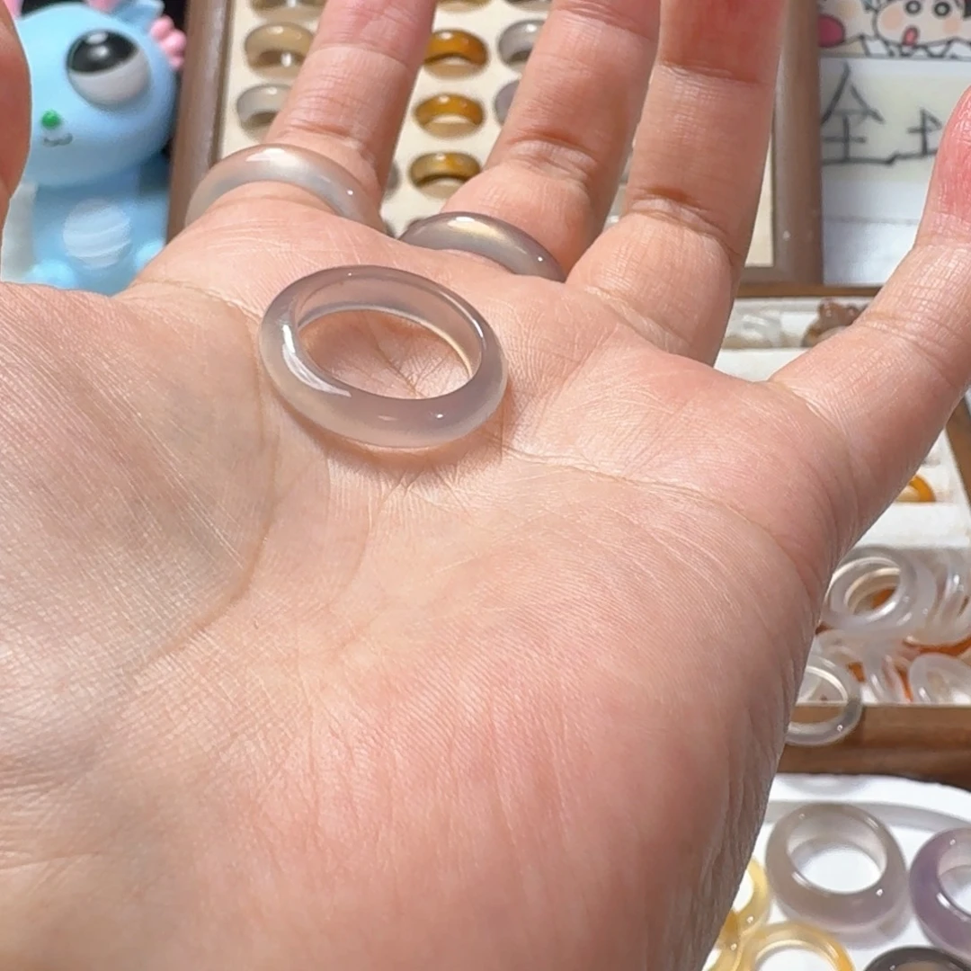 合金戒指玛瑙/玉髓小***乐200紫细港16