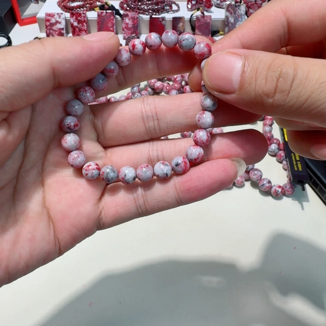 天然辰砂天然原石卡7