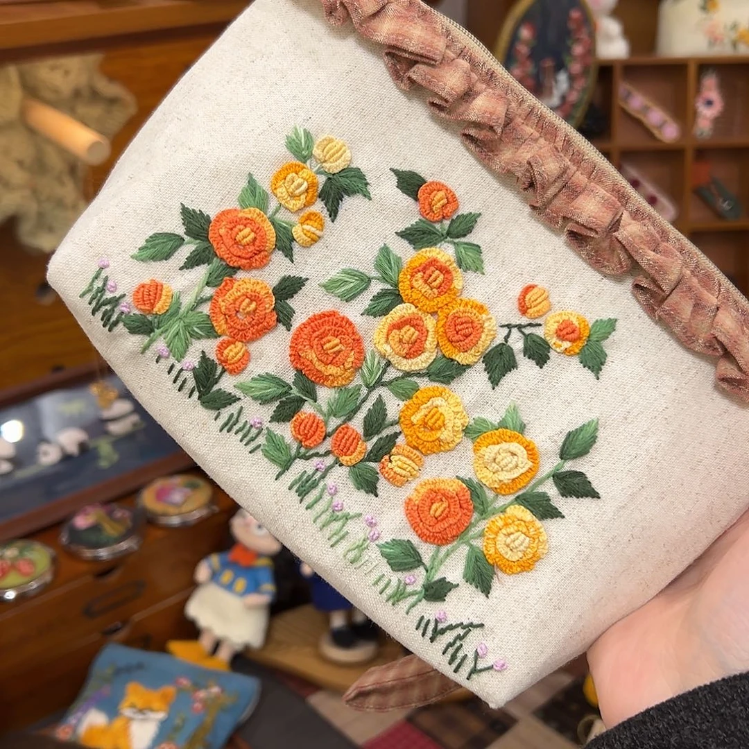 塑料钩织刺绣手工包包玩偶居家用品