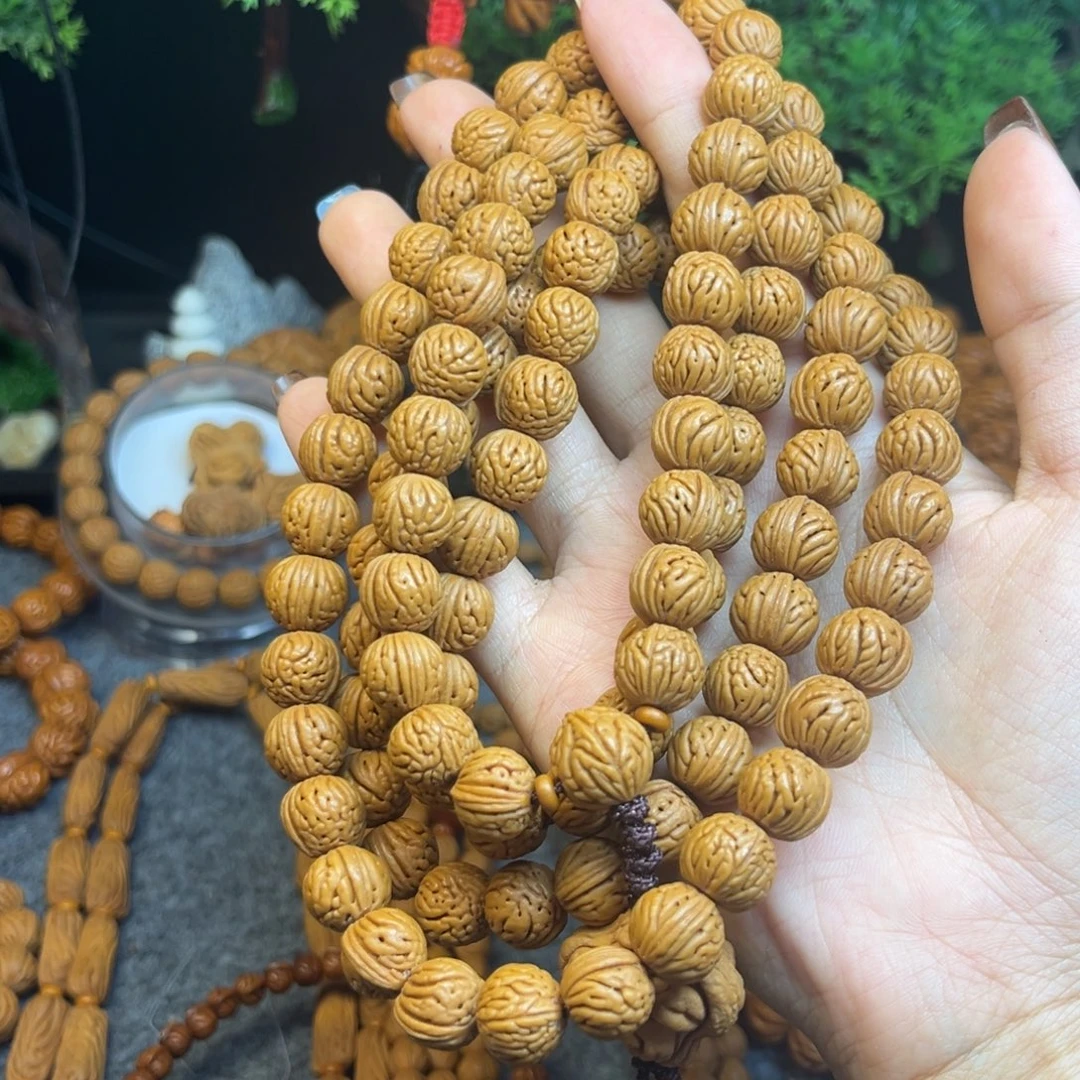 大***皮手串桃核桃核脖挂
