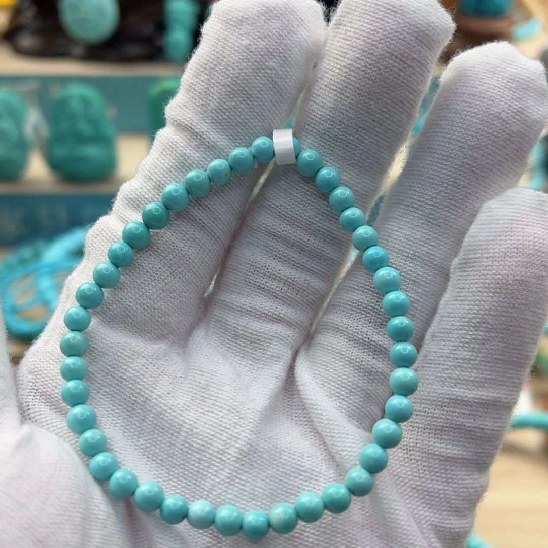 绿松石尺寸3.8未镶嵌